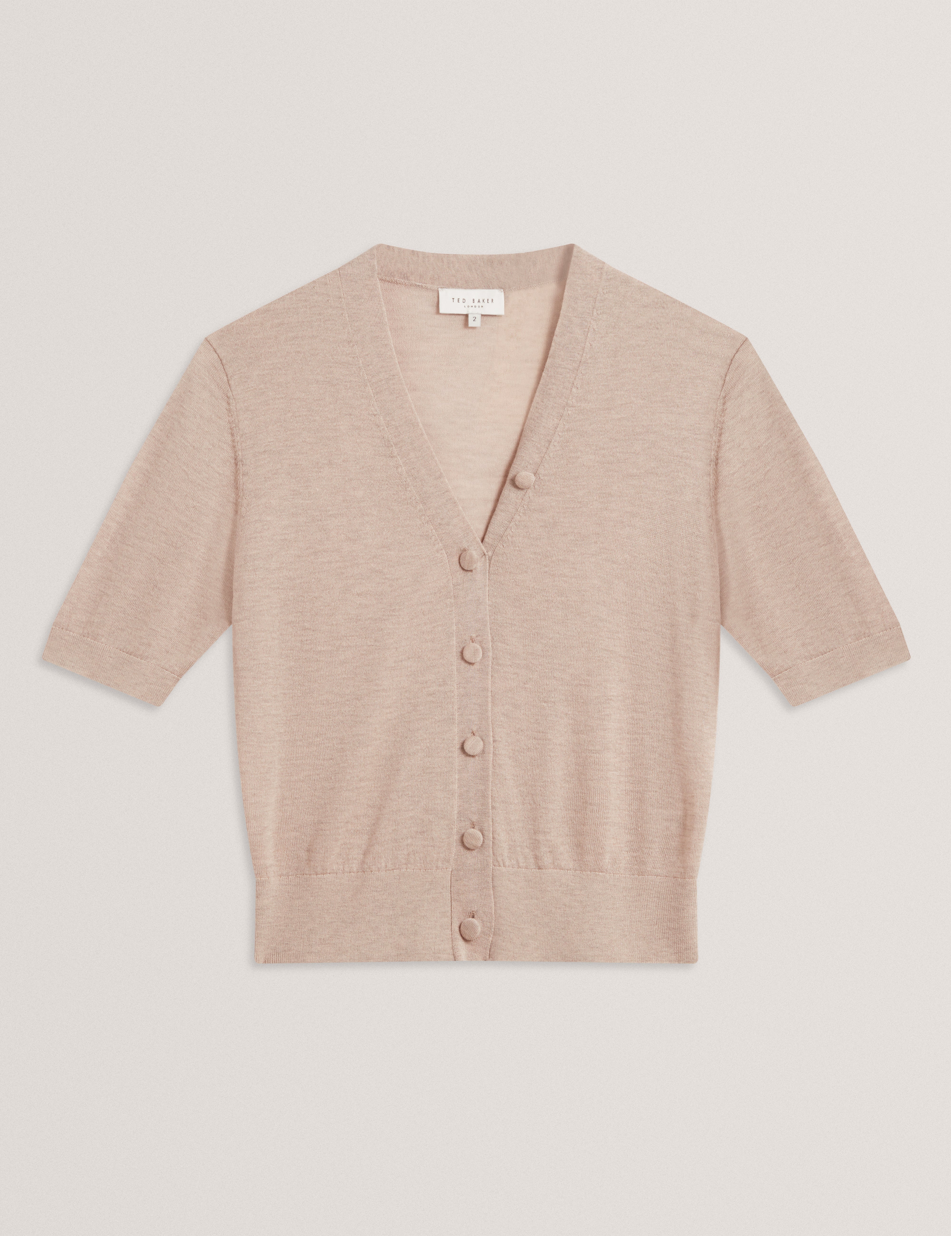 DAZLIA: Knitted Short Sleeve Cardigan