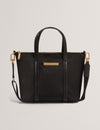 NYKKIE: Nylon Mini Crossbody Tote Bag