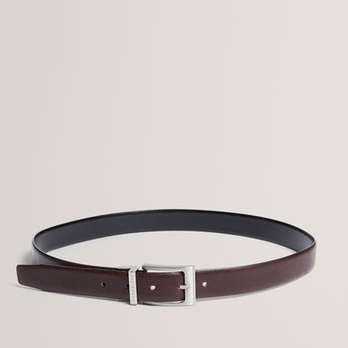 KARMER: Reversible Leather Belt