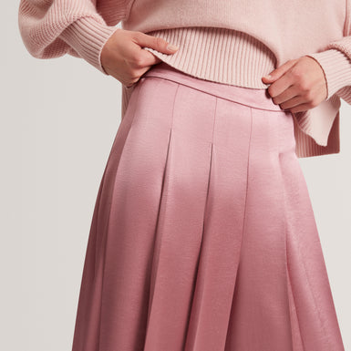 DUUVA: Box Pleat Wide Leg Trouser
