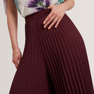 HARYX: Pleated Wide Leg Trouser