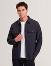 GENTIL: Jacquard Overshirt