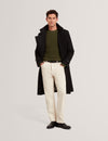 RADWOOD: Wool Blend Wrap Funnel Coat