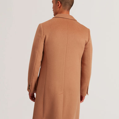 ALERTON: Slim Fit Wool Blend City Overcoat