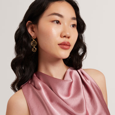 ZEPHA: Drape Halter Neck Top