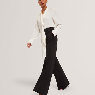 INDRIV: High Waisted Flare Trouser