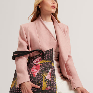 TULLSA: Floral Printed Large Icon Bag