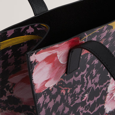 TULIIA: Floral Printed Small Icon Bag