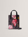 TALURA: Floral Printed Mini Icon Bag