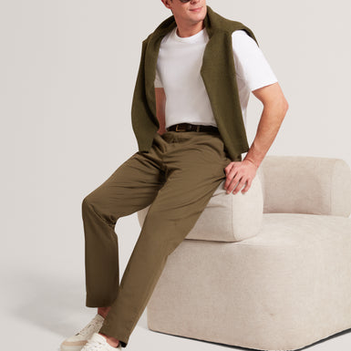 HOWETON: Slim Stretch Chino