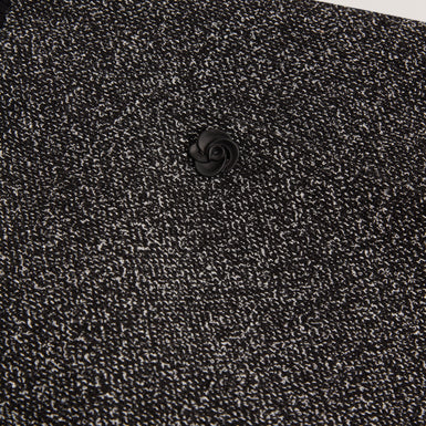 EKAAD: Tailored Boucle Dress with Knitted Top