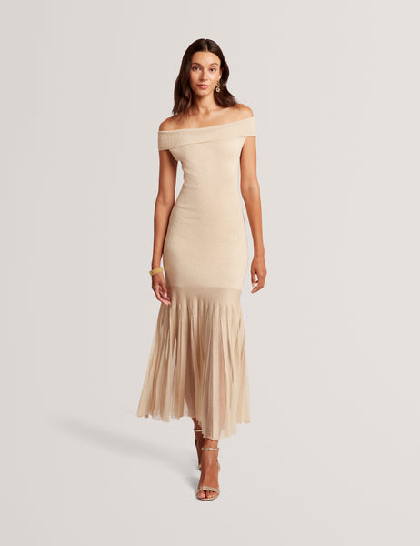 RYLLA: Off The Shoulder Knitted Maxi Dress – Poseidon Brands (Pty) Ltd