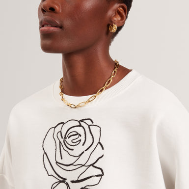 MARSSIA: Printed Sweatshirt