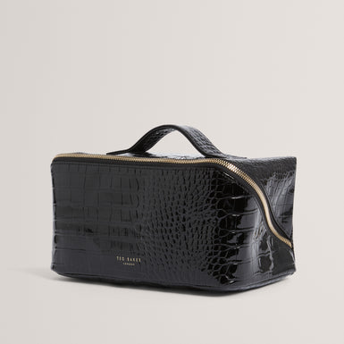 Women's VIEDA-Croc Effect Small Makeup Bag