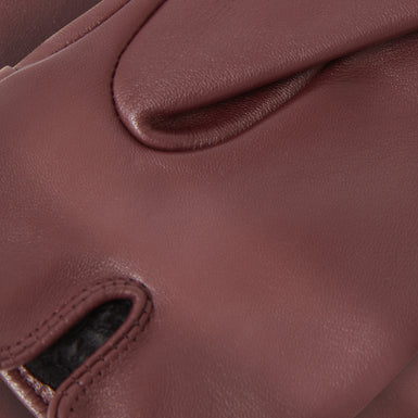 JILLLA: Buckle Detail Leather Gloves
