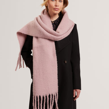 SERSHAA: Wool Blend Skinny Scarf
