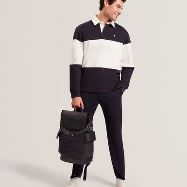 TRAVISS: Panelled Rugby Shirt