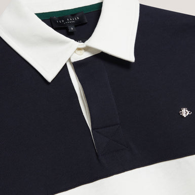 TRAVISS: Panelled Rugby Shirt