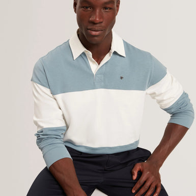 TRAVISS: Panelled Rugby Shirt