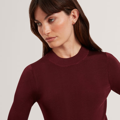 FELIXIA: Knitted Half Sleeve Tee