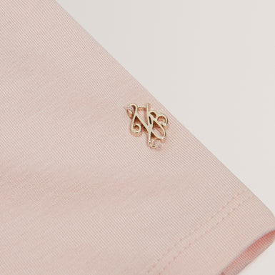 LARNAA: Short Sleeve Fitted Tee