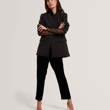INDRI: Relaxed Tailored Ponte Blazer