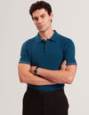 CHAPAL: Chevron Stitch Polo
