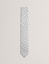 KEREM: Ditsy Geo Print Silk Tie