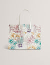 HALEEN: Petal Print Extra Large Icon Bag