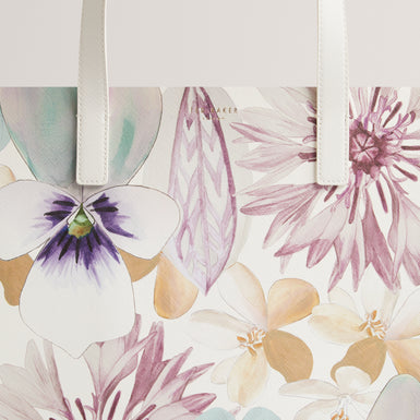 HALENA: Petal Print Large Icon Bag