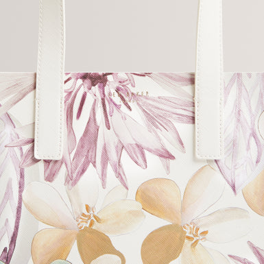 HELISA: Petal Print Small Icon Bag