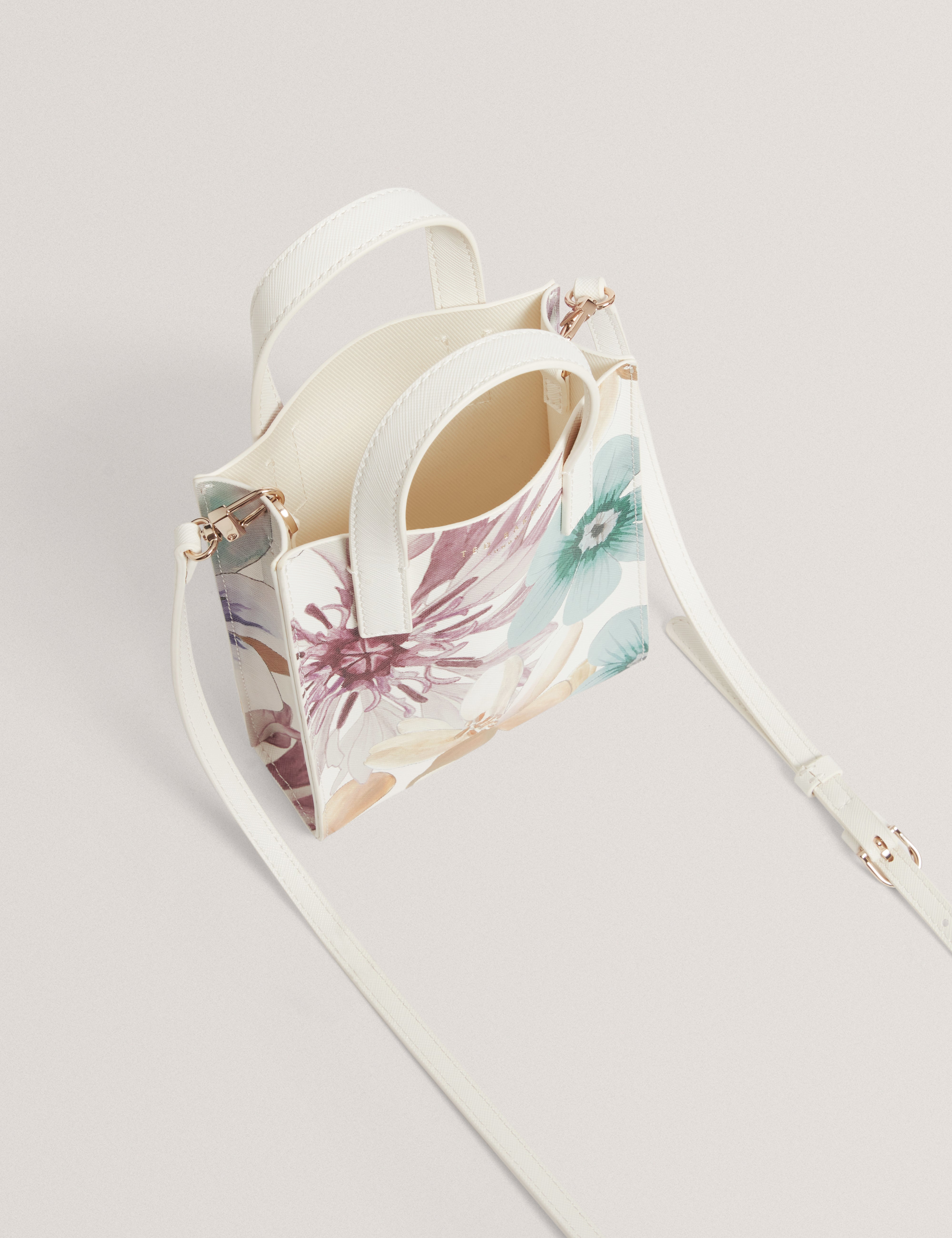 HELISI: Petal Print Mini Icon Bag