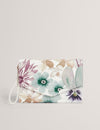 HELINII: Petal Print Icon Envelope Clutch