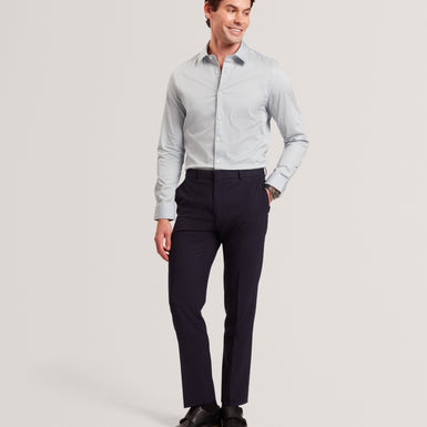 OLWENO: Slim Fit Geo Print Shirt