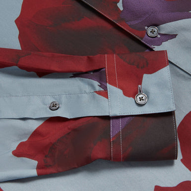 GIVIRA: Regular Fit Floral Print Shirt