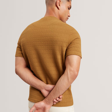 MARCEN: Square Stitch T-Shirt