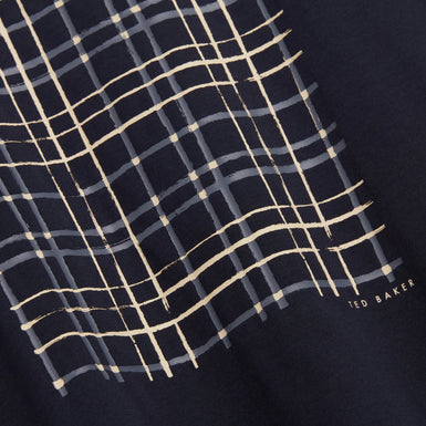 SIONAN: Box Print T-Shirt
