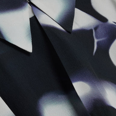 OHRLA: Printed Tie Detail Long Sleeve Shirt