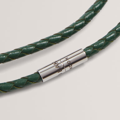 PPOUND: Woven Leather Bracelet