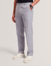 GIVRANT: Slim Fit Linen Blend Trouser