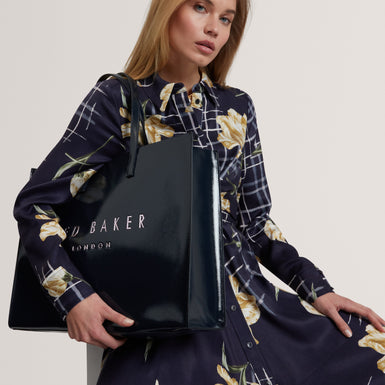 Women's CAARMEN-Extra Large Printed Crinkle Icon Bag