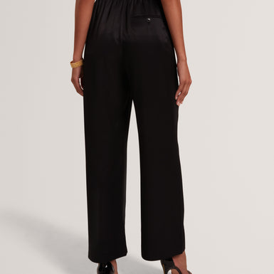HERRIA: Straight Leg Elastic Back Trouser