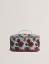 Women's EVALIIN-Large Rose Print Makeup Bag