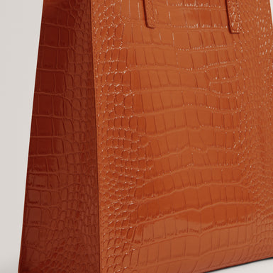 Women's WENELLA-Croc Effect Large Icon Bag