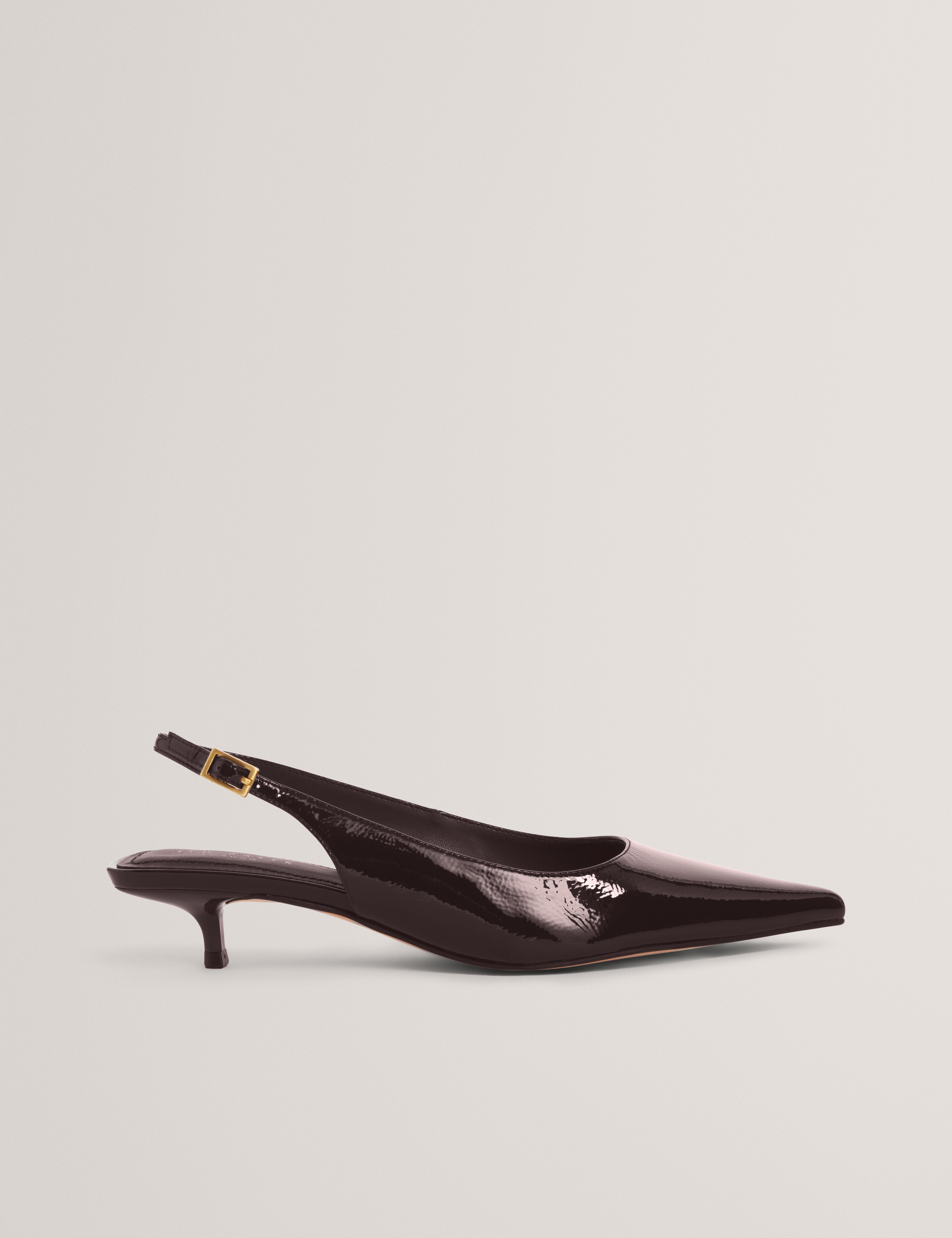 KITIY: Sling Back Kitten Heel