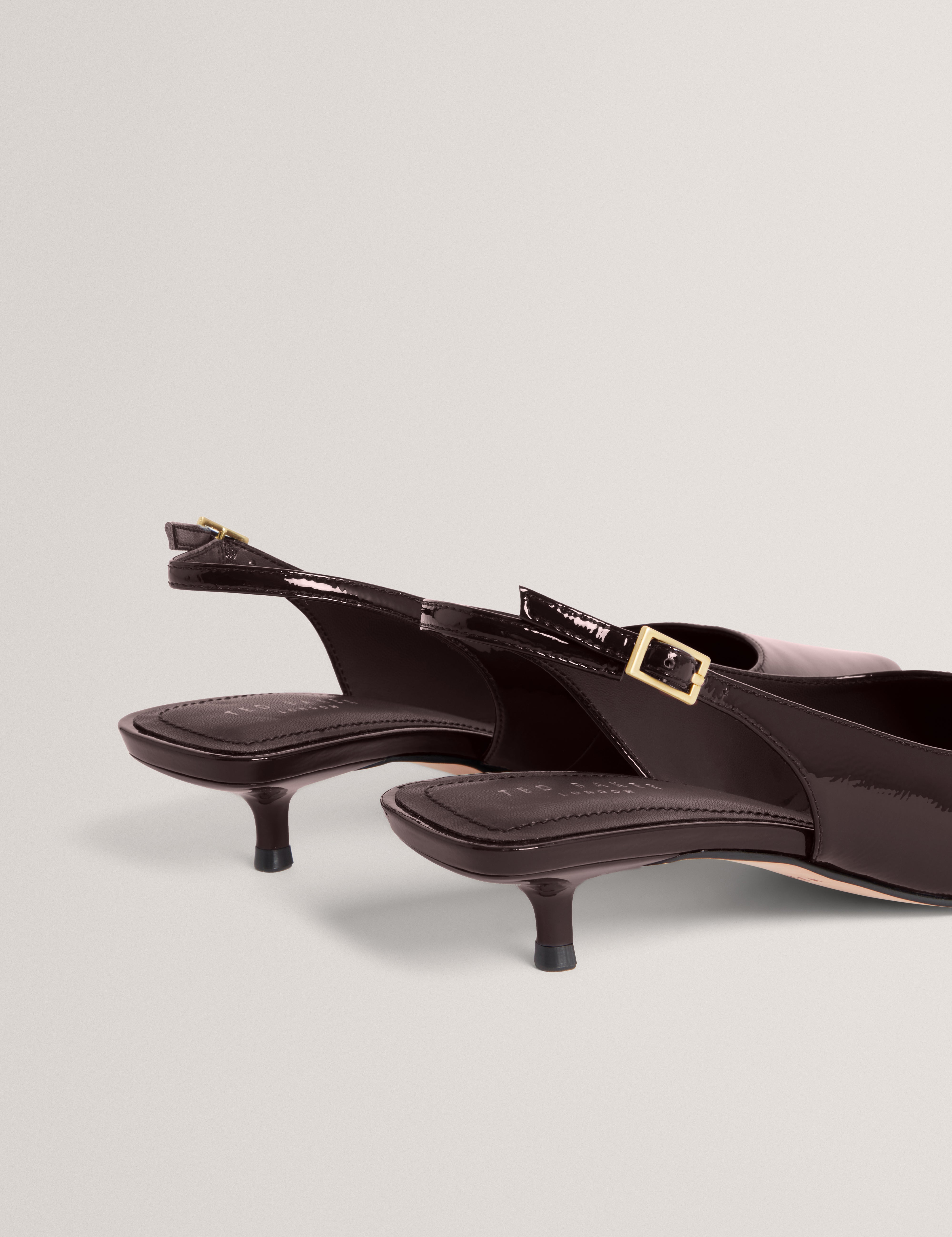 KITIY: Sling Back Kitten Heel