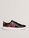 PRINELL: Floral Printed Leather Trainer