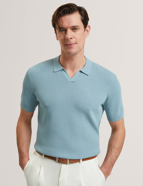 LUTHEN: Ss Zig Zag Stitch Polo – Poseidon Brands (Pty) Ltd