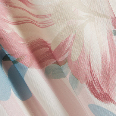 BRIIAR: Printed Woven Front Cardigan