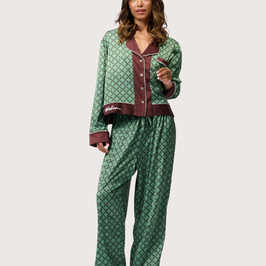 DAHLIA: LS Monogram Print Set